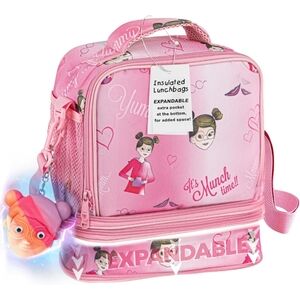friends on trend Kids Lunch Bag Insulated with Expandable Pocket